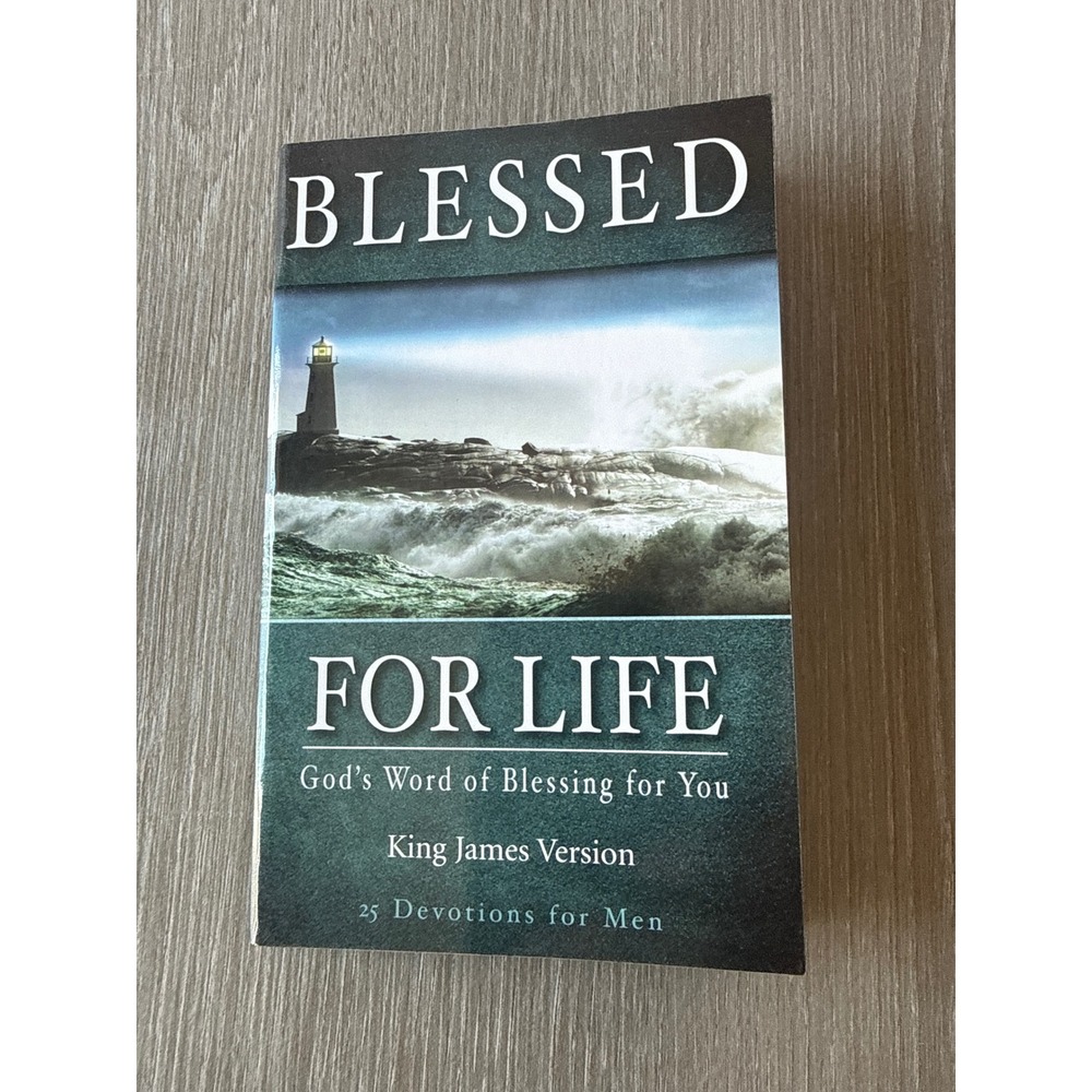 Blessed For Life 25 Devotions for Men KJV King James Version Religious Book